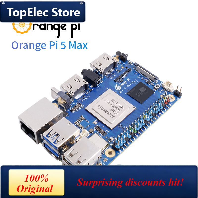 TopElec Orange Pi 5 Max LPDDR5 - Orange Pi 5 Max Rk3588 avaliação e preço
